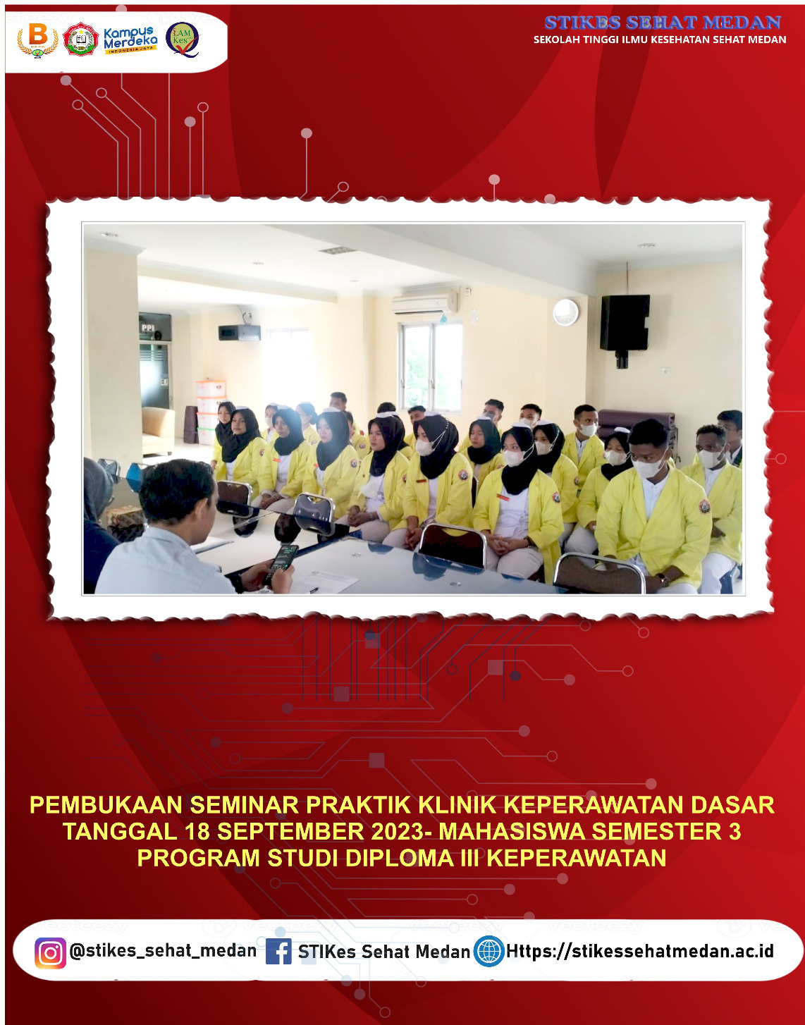 PEMBUKAAN SEMINAR PRAKTIK KLINIK KEPERAWATAN DASAR